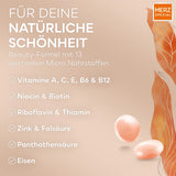 Merz Spezial Skin Hair Nails Dragees - 1 x 120 Tablets - Dietary Supplement with 13 Micro Nutrients for Radiant Skin, Shiny Hair and Firm Fingernail