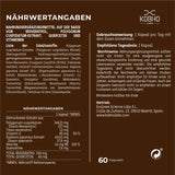 Transresveratrol Kapseln mit Quercetin + Nicotinamid und Vitamin C | Gewichtsreduktion, Antioxidans und Anti-Aging Kapseln | Maximale Absorption | Vegan und frei von Allergenen