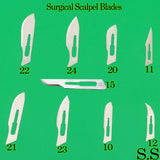 S.S 100 Scalpel blade surgical #10,11,12,15,2 - #10