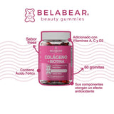 BELABEAR - Colágeno + Biotina 60 Gomitas by Belabear