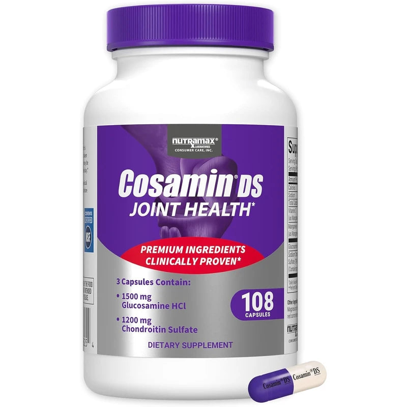 Cosamin Cosamin DS For Joint Health Comfort & Mobility, 108 Capsules ( Pack of 2)
