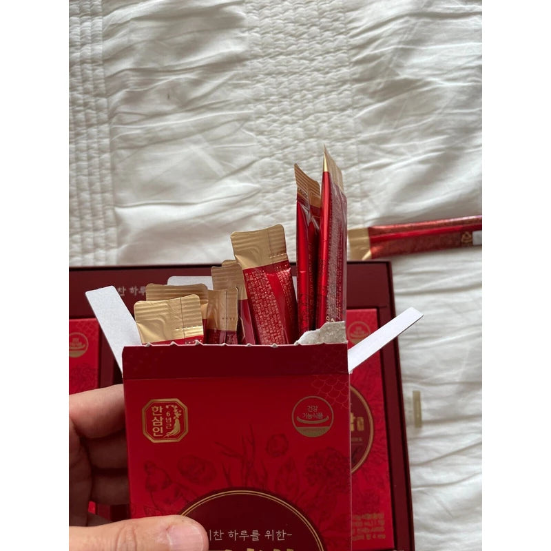 nonghyup (1) BOX 30 Sticks Red Ginseng Extract Pouch Hong Sam NH Daily New Sealed Tag