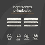 60 Billones de Probióticos 3 diferentes Cepas 60 Cápsulas Veganas. Ingredientes naturales. 60 Billion Probiotics B Life.