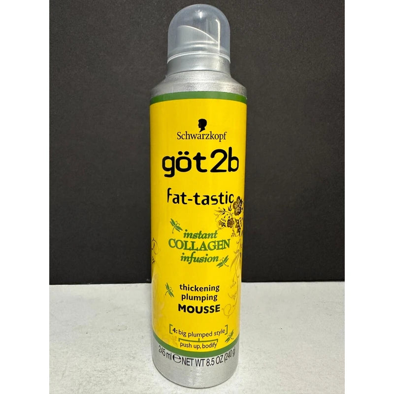 Schwarzkopf Got2b Fat-tastic Thickening Plumping Mousse - 8.5 fl oz