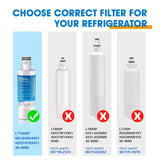PUREPLUS  RWF4700AB Fit for LT1000P Water Filter & Air Filter AF004 3 Pack