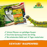 Neudorff Caterpillar-Free Xentari, 25g, Prevents Box tree Moths on Box Trees, Single, 40 x 30 x 30 cm