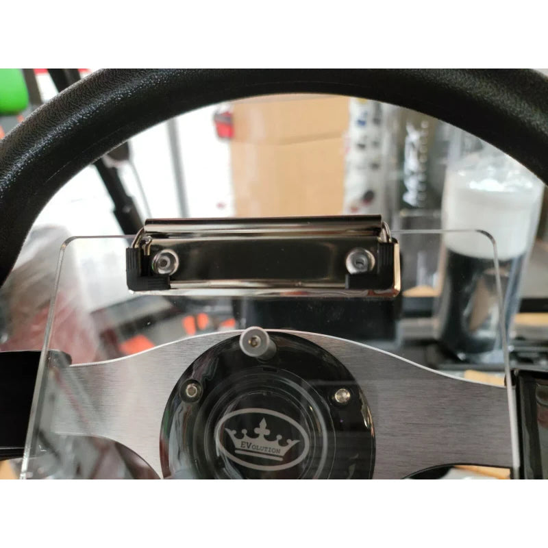 Apex Evolution Golf Cart Steering Wheel Score Card Holder