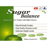 GSL Technology 3 Pack Sugar Balance Supplement for People with High Glucose 45 Tablets