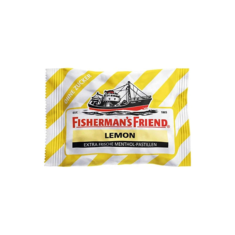 Fisherman's Friend Lozenges Lemon Sugar-Free with Sweeteners 25g