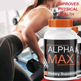 Branded Alpha Max Force Dietary Supplement For Men ED, AlphaMax Capsules (60 Capsules)
