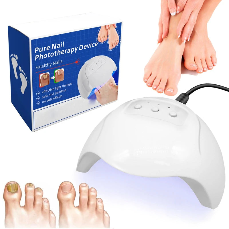 Light Therapy Nail Fungus Laser Device Against Nail Fungus, Laser Nail Fungus Remover, Rechargeable Portable Pure Nail Laser, Pure Nail Fungus Laser Therapy Device, Nail Fungus Treatment Quick