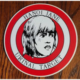 Hanoi Jane Fonda Urinal Target Vietnam War Veteran Vet Decal Sticker