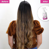 FoxyBae Heat Protectant Hair Spray – Blow Dry Bliss Thermal Heat Protector Hair Styling Products Moisturizing Spray + Biotin for Hair Growth, Anti Frizz Hairspray for Damage, Breakage, Split Ends 8 Oz