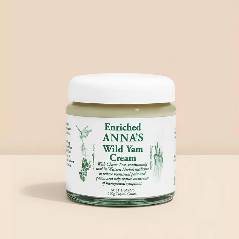 Enriched Anna's Wild Yam Cream-4 oz Barbara O'Neill's Recommended-wildyamcream Moisturizers Moisturizers Skincare