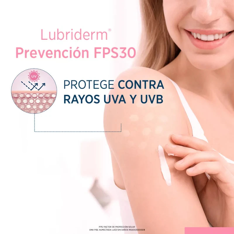 Lubriderm Crema Líquida Lubriderm Etapa Prevención Fps 30 400ml Tipo de envase Botella