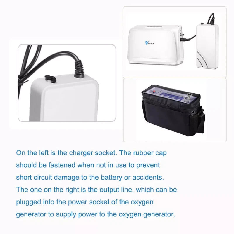 Varon Original Battery Replacement For Portable Oxygen Machine Varon NT-03 & NT-05
