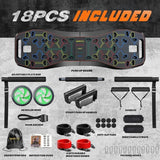 LALAHIGH Emurdyon Portable Home Gym System: Home-Friendly, High-Quality Materials, Versatile Training Options, Perfect for All Fitness Levels，Portable - Specification: 16PCS-Delux Plus