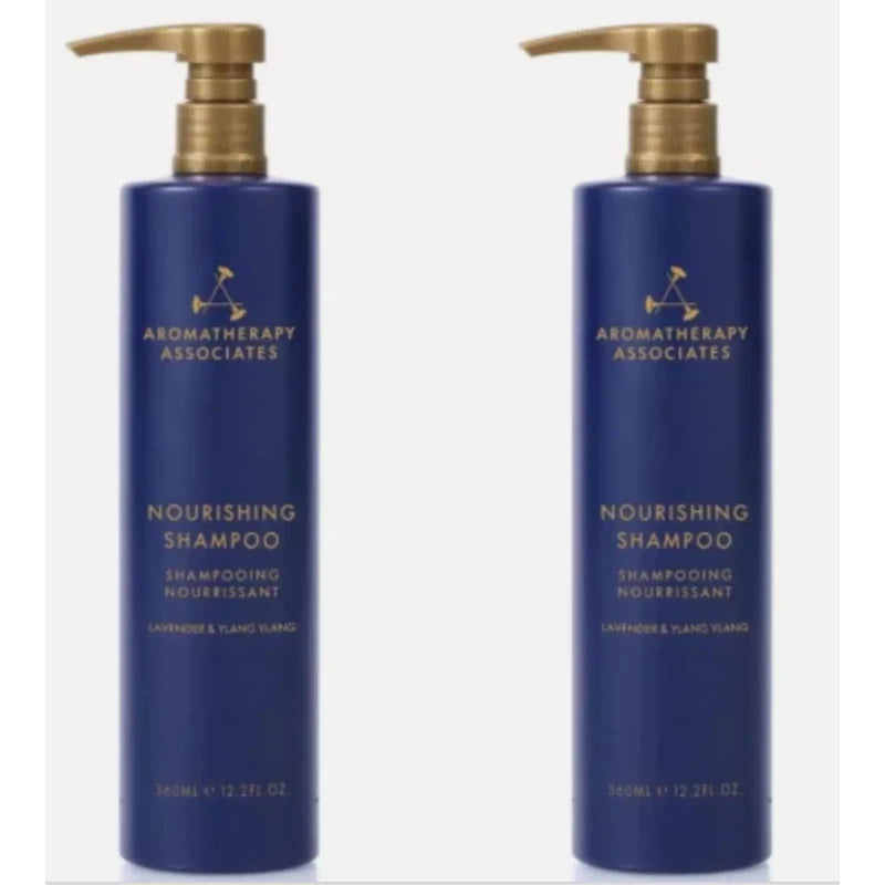 Aromatherapy Associates 2X Aromatherapy Associates Nourishing Shampoo 12.2oz in Each 2 Bottles