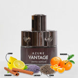 Azure Vantage Limited Edition Spray Cologne - Eau De Parfum for Men - 3.4 fl.oz