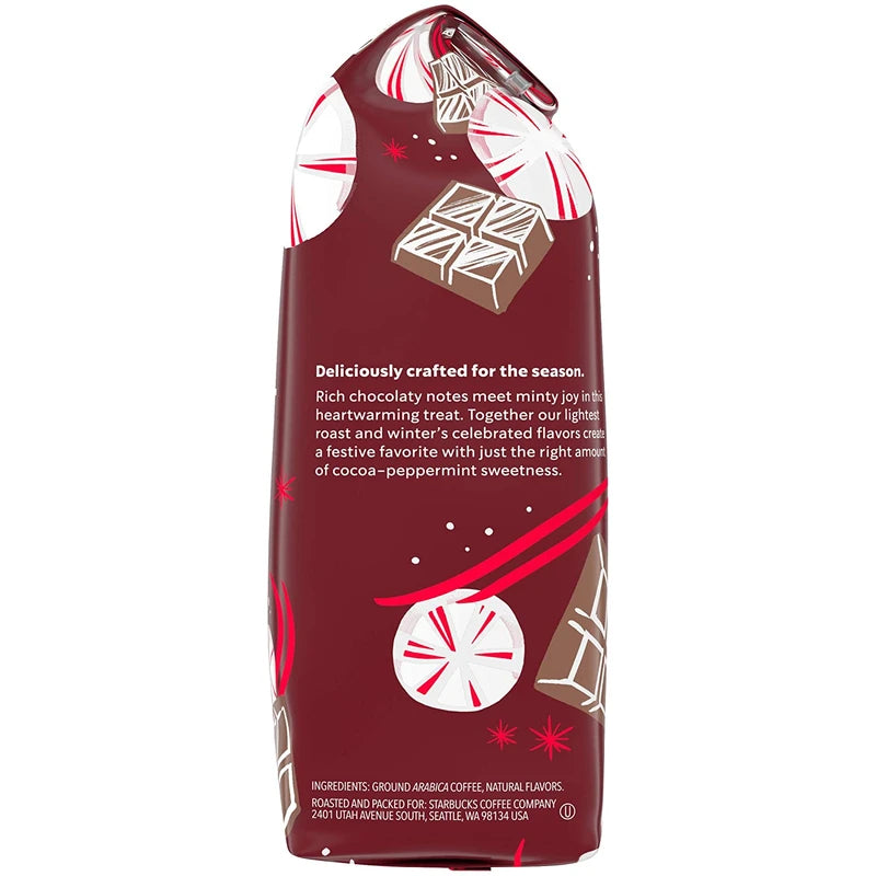 Starbucks Peppermint Mocha Naturally Flavored Ground Coffee