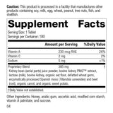 Standard Process Renafood Whole Food Kidney Health Supplement, 180 Tablets
