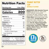 Lenny & Larry'S Dip'D Wafer, Bar Peanut Butter Cup, 17G, Dairy & Plant Protein B