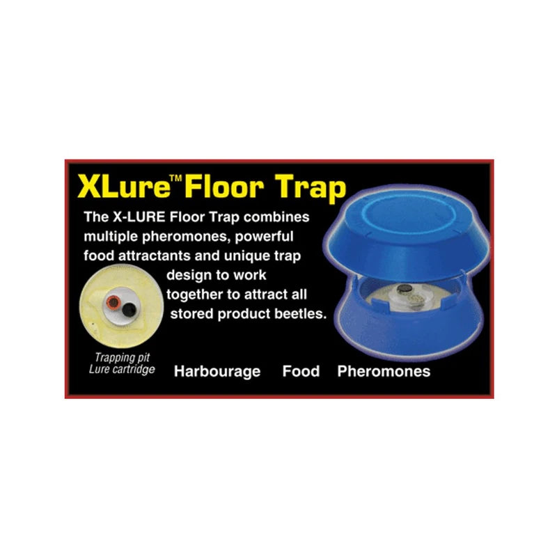 XLure R.T.U. Beetle Floor Trap 1 Box / 10 Traps