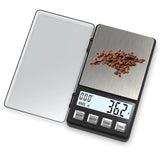 WEIGHTMAN Espresso Scale with Timer 1000g x 0.1g Small & Thin Travel Coffee Scale, Mini Digital Scale Grams and Ounces with Large Backlit LCD Stainless Steel Pocket Food Scale Drip Tray Pulling Scale | WEIGHTMAN