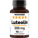 MONOHERB Luteolin 200 mg - 90 Veg Capsules - 90 Servings