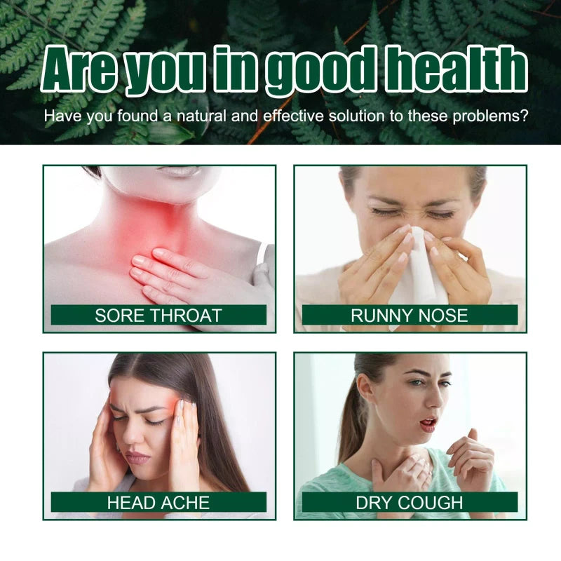 Unbranded Organic Herbal Lung Cleanse & Repair Nasal Spray Pro-30ml