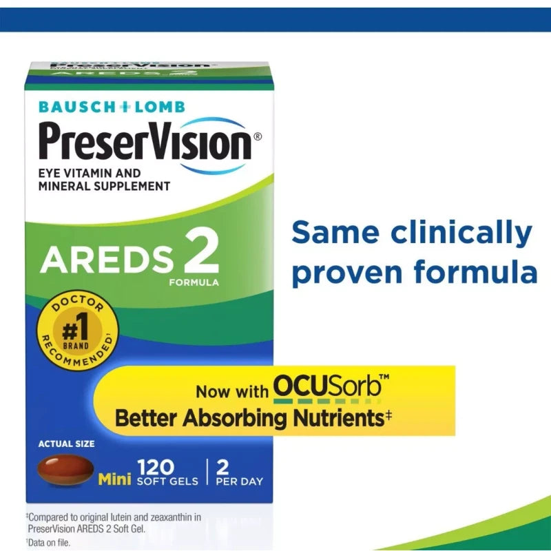 PreserVision AREDS 2 Vitamin Softgel - 130 Pills