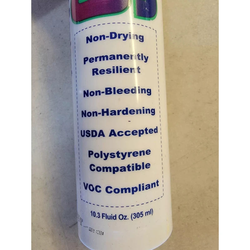 FSI-96 Non Skinning Butyl Sealant 10.3oz Fl Oz Used On Metal Manufactured 9/23