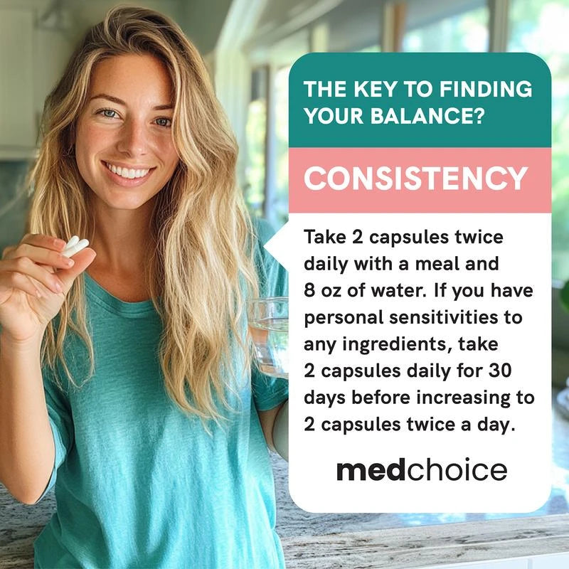 MEDCHOICE 14-in-1 Inositol Supplement Support for Women - 40:1 Myo-Inositol & D-Chiro Inositol Powder Womens Supplement, Pack of 1 - Specification: Default