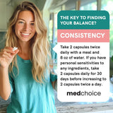 MEDCHOICE 14-in-1 Inositol Supplement Support for Women - 40:1 Myo-Inositol & D-Chiro Inositol Powder Womens Supplement, Pack of 1 - Specification: Default