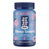 Hello Bello Kids’ Sleep Smart Vegan Gummies with 1mg Melatonin - Very Berry - 60ct
