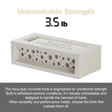 Bee Brick, Solitary Bee House for Mason Bees & Leaf Cutter Bees