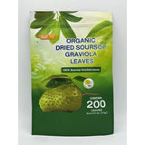 NalLife Organic Dried 100% Soursop Graviola Leaves 200 Leaves Exp Date 7/2026