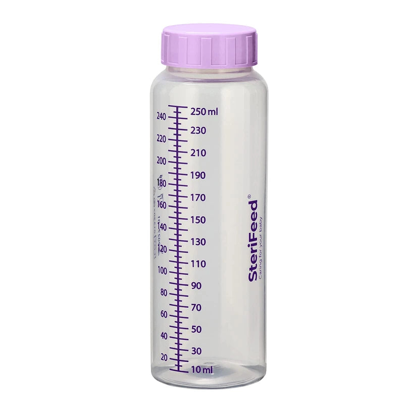 Sterifeed Disposable Sterile Baby Bottle, 250ml, Pack of 10