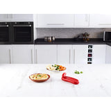 Zyliss MagiCan Manual Can Opener with Lid Release - Heavy Duty Can Opener Kitchen Gadgets - Home Can Opener Manual- Easy to Use Hand Held Can Opener - Effortlessly Open Cans - Compact Design - Red | Zyliss