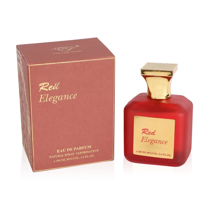 EBC PERFUME Red Elegance Perfume - Eau De Parfum for Women - 3.4 fl.oz