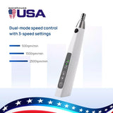 AZDENT Dental Cordless Hygiene Prophy Polishing Handpiece With 2Pcs Prophy Angles