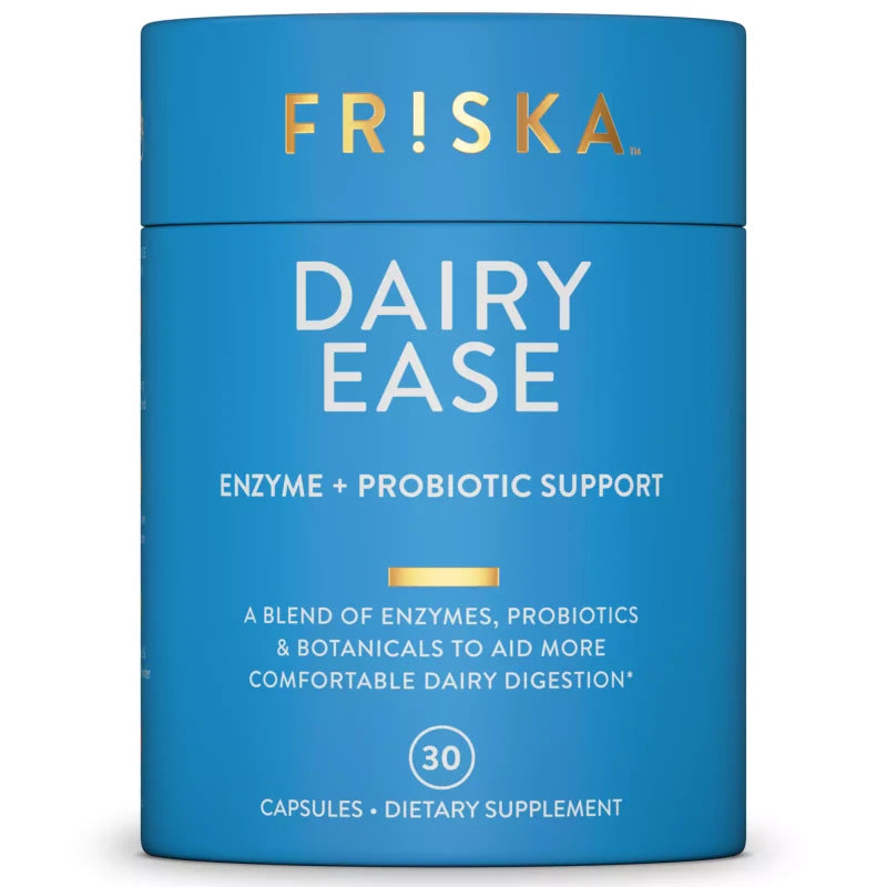 FR!SKA FRISKA Dairy Ease Natural Lactose Intolerance Relief & Support | 30ct