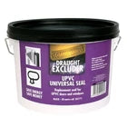 Stormguard uPVC Window Door Bubble Gasket - 20m Black Rubber Seal Replacement