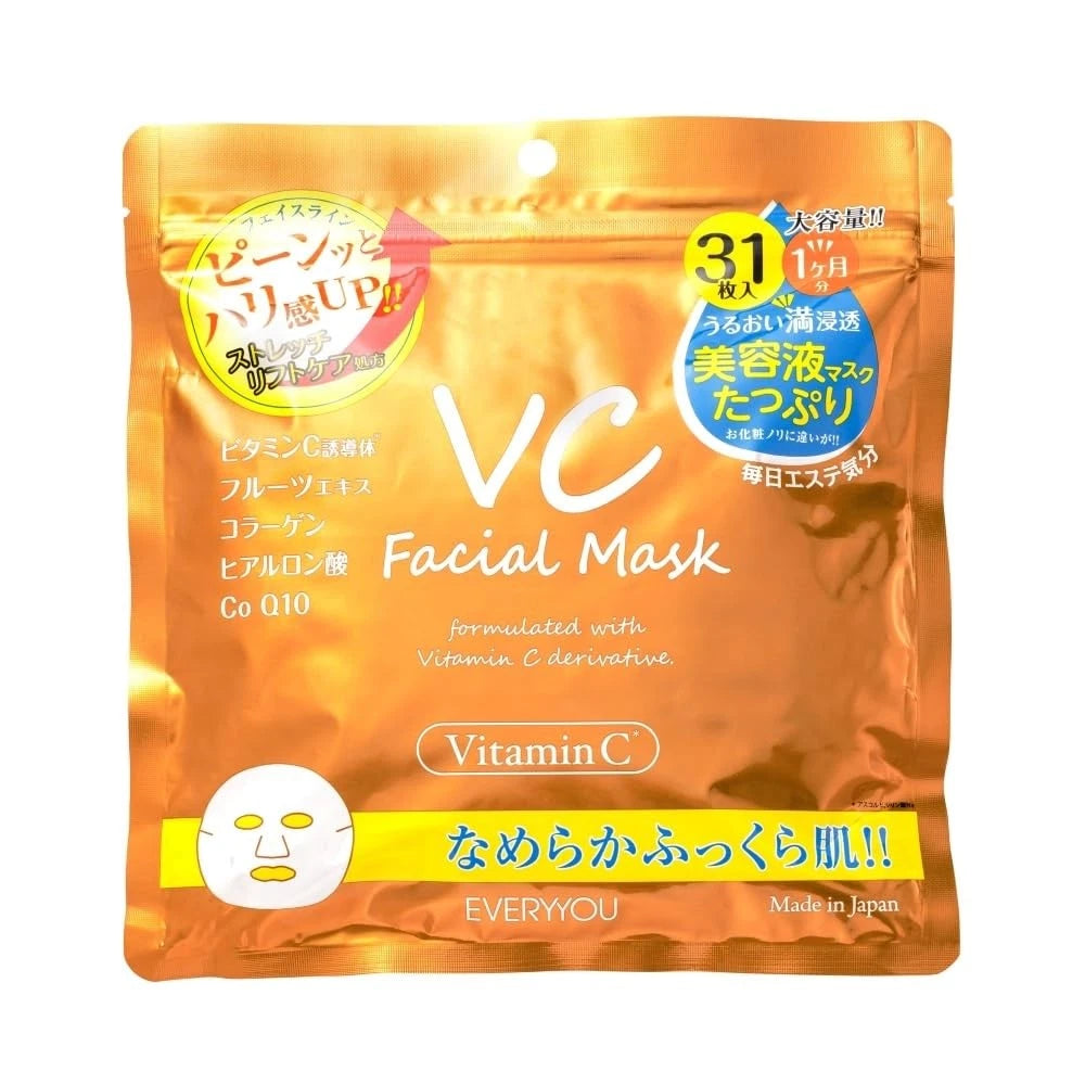 EVERYYOU VC Facial Mask 31 sheets with Japan