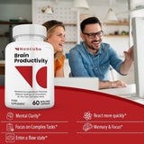 (5 pack) Noocubes Brain Productivity Pills, Cognitive & Memory, Premium Formula