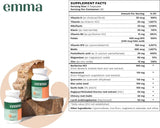 3 Pack Emma Relief Supplement Konsciens Keto For Gut Bloating - 60 Capsules