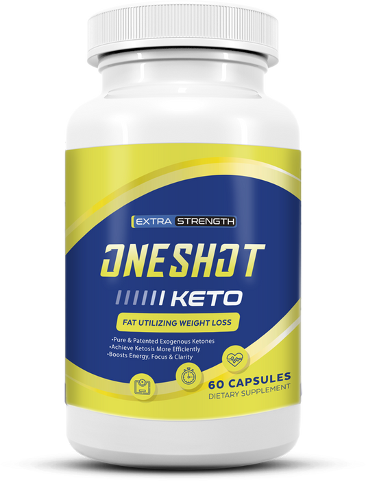 One Shot Keto Diet Pill Advanced Weight Loss Metabolic Support 60 Pills