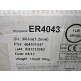 AlcoTec ER4043 Welding Wire 1lb spool