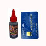 Eyelash Glue (2 Pack) 30 Second Lash Glue for Strip Lashes Soft Bond Daily Hold Low Irritation Low Fumes False Eyelash Extension Glue Rubbery Texture (2, Black, 1 fl. oz. ea.)