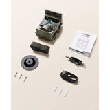 CEYOMUR 4K 30fps Solar Trail Camera, 46MP WiFi Trail Camera with Night Vision 0.1s Trigger Motion Activated, Game Camera with 120° Detection IP66 Waterproof for Wildlife Scouting with 32GB SD Card